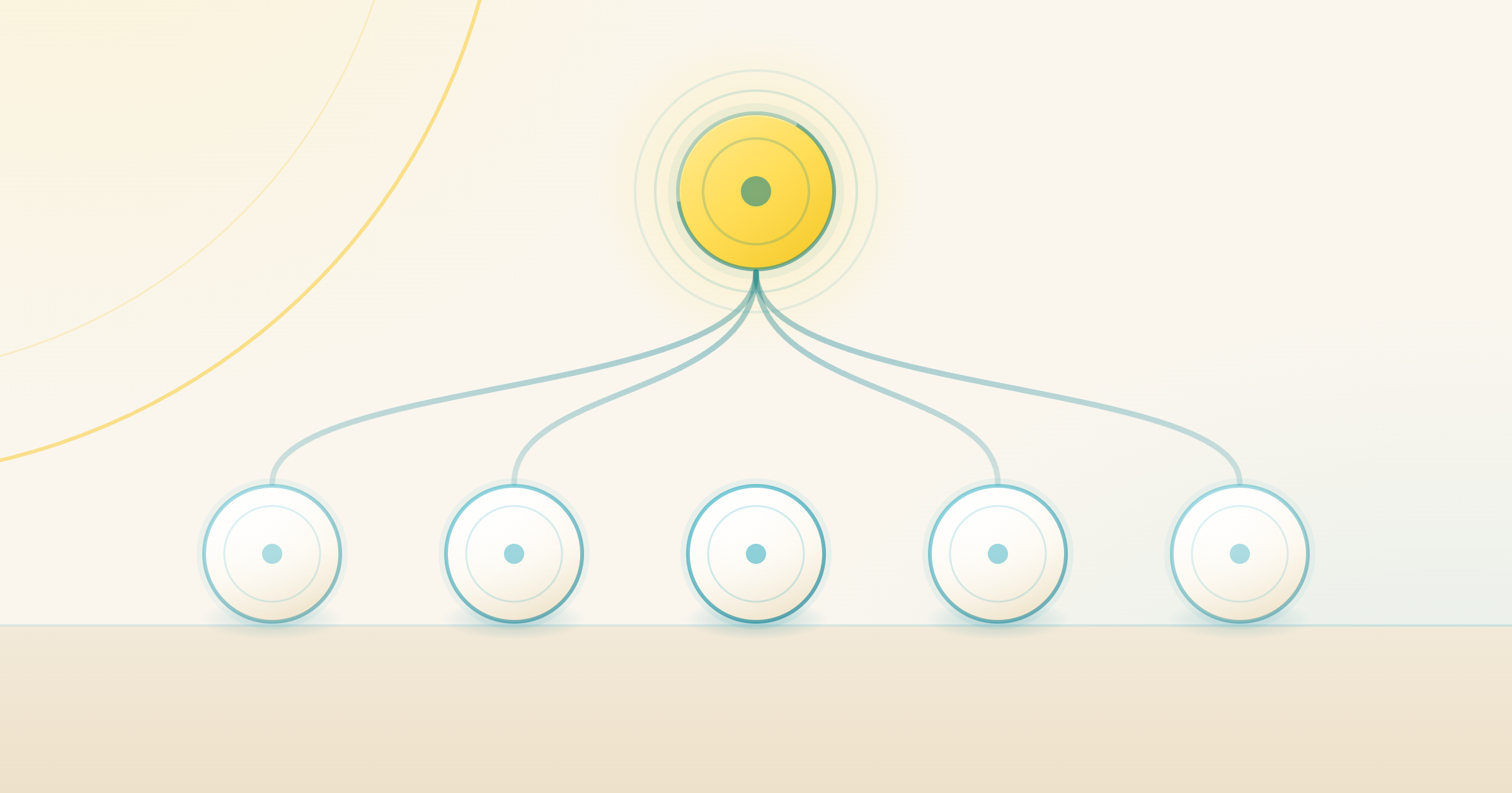 AI for myofunctional therapists: one central hub connected to five AI employees